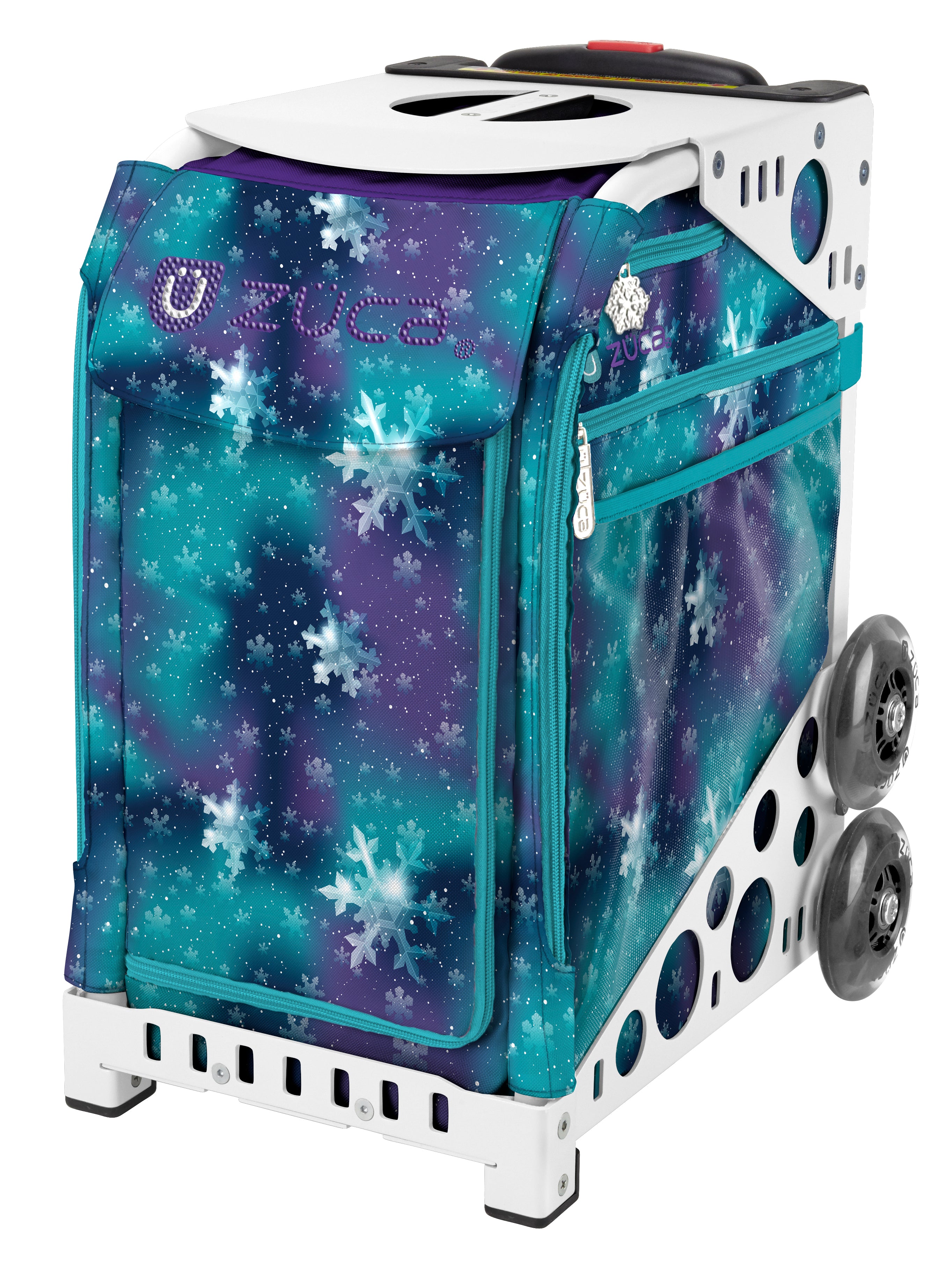 Cosmic Crystal Sport - White_frame_flashing_wheels