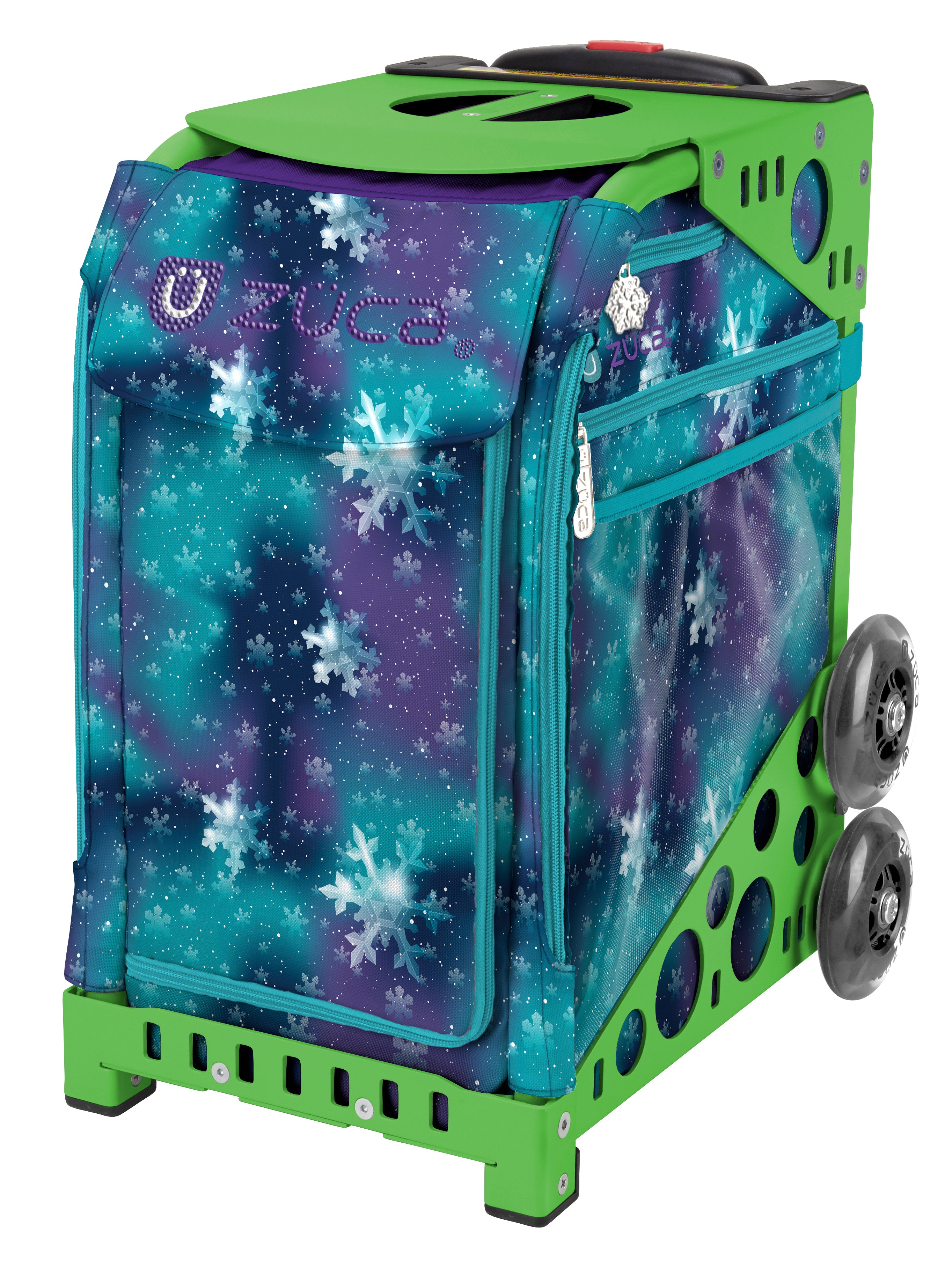 Cosmic Crystal Sport - Green_frame_flashing_wheels