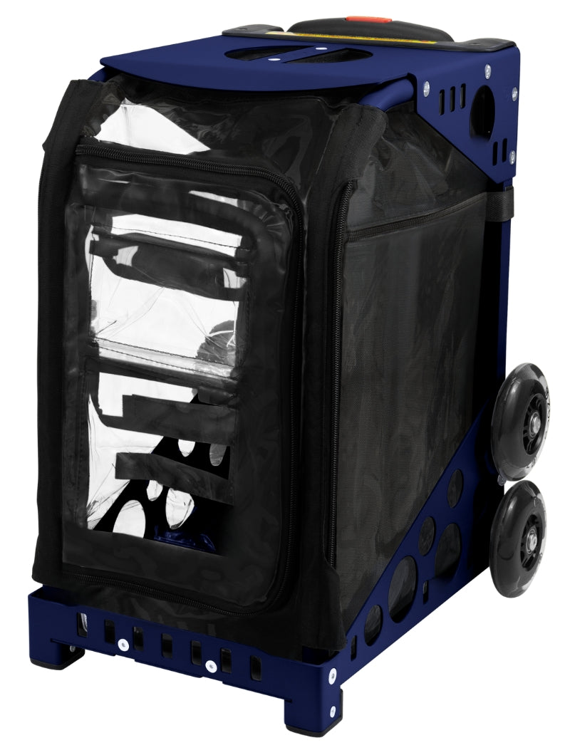 Crystal Clear Sport - Navy_frame_flashing_wheels