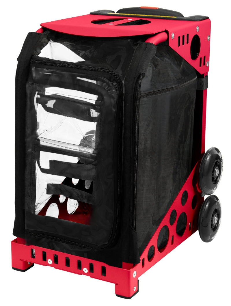 Crystal Clear Sport - Red_frame_flashing_wheels