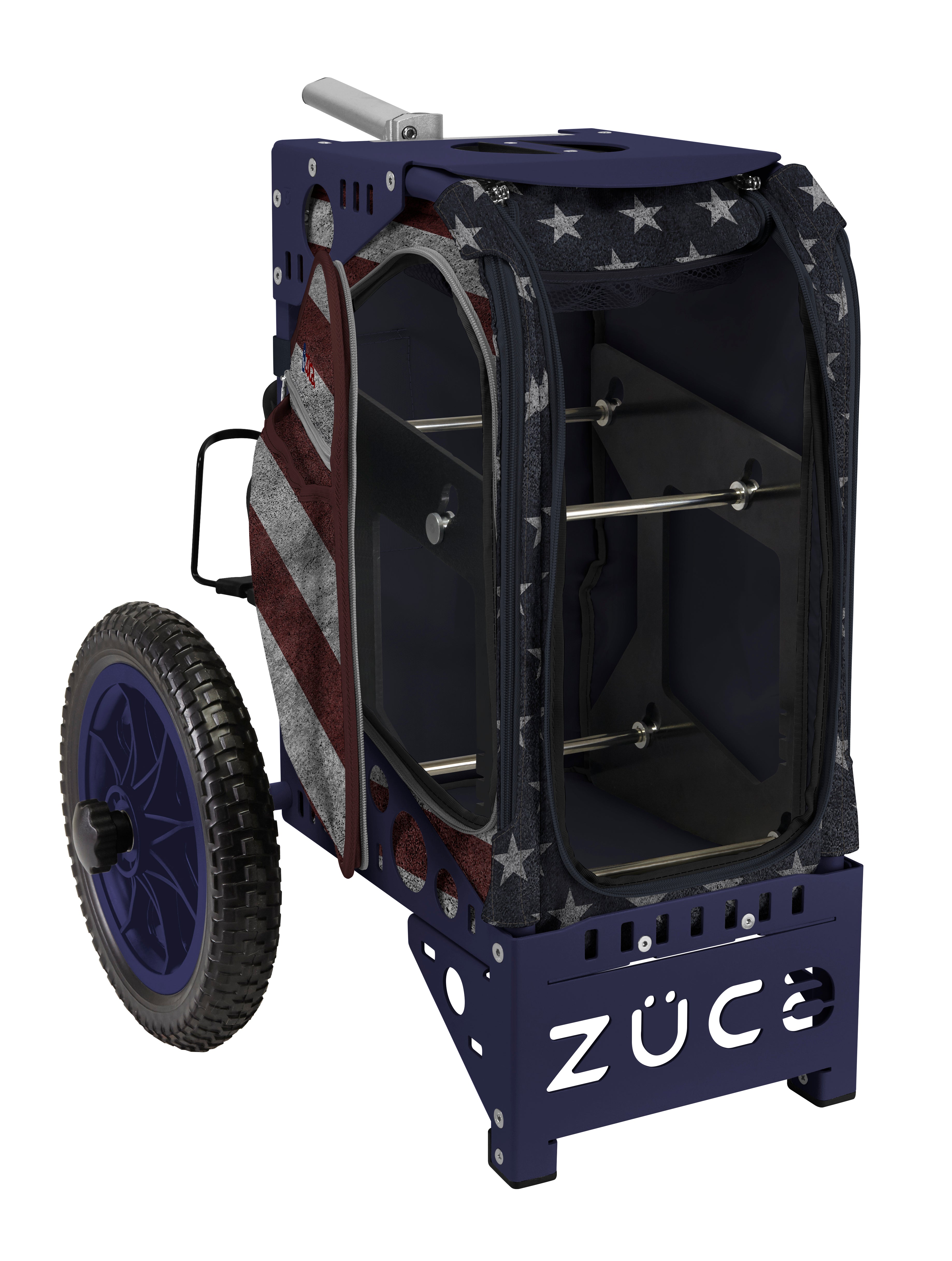 Disc Golf Cart Old Glory - navy