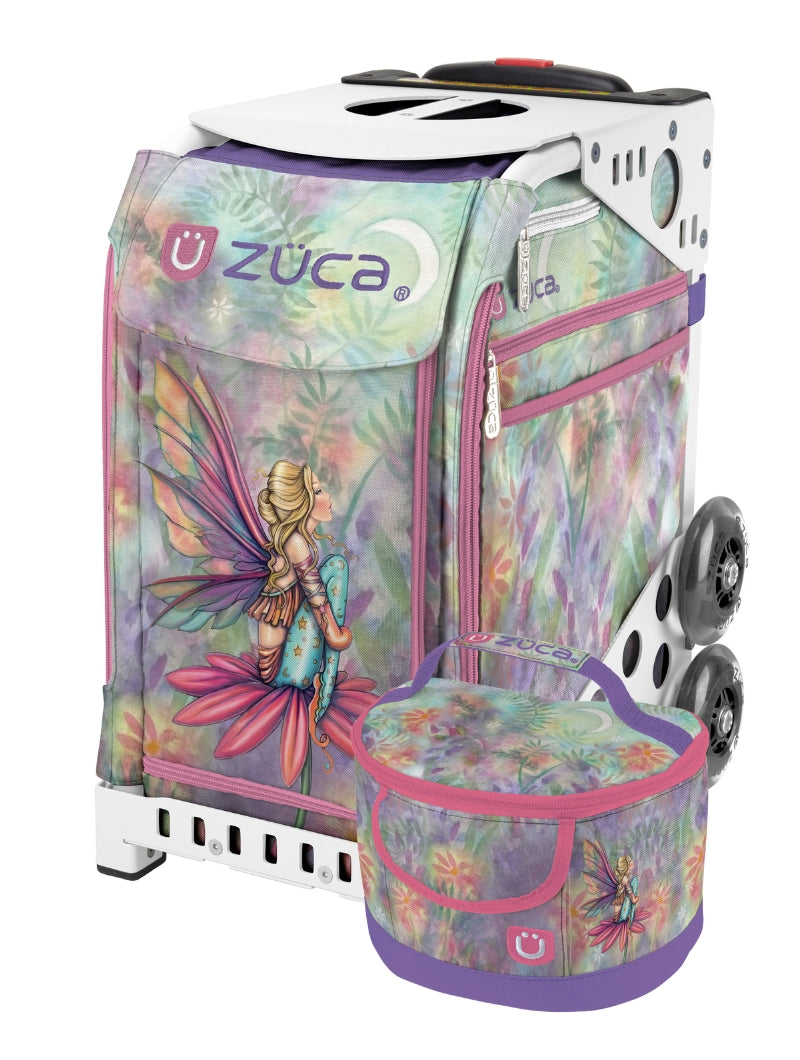 Fairy Fantasy Sport + Lunchbox - White_frame_flashing_wheels