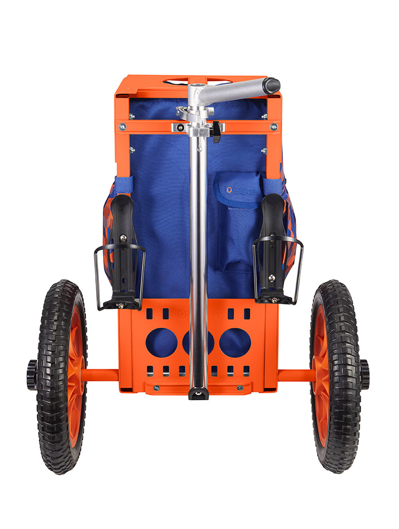 Garrett Gurthie Disc Golf Cart - orange/orange wheels