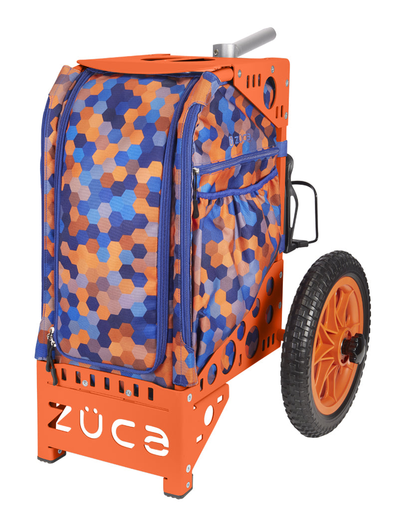 Garrett Gurthie Disc Golf Cart - orange/orange wheels