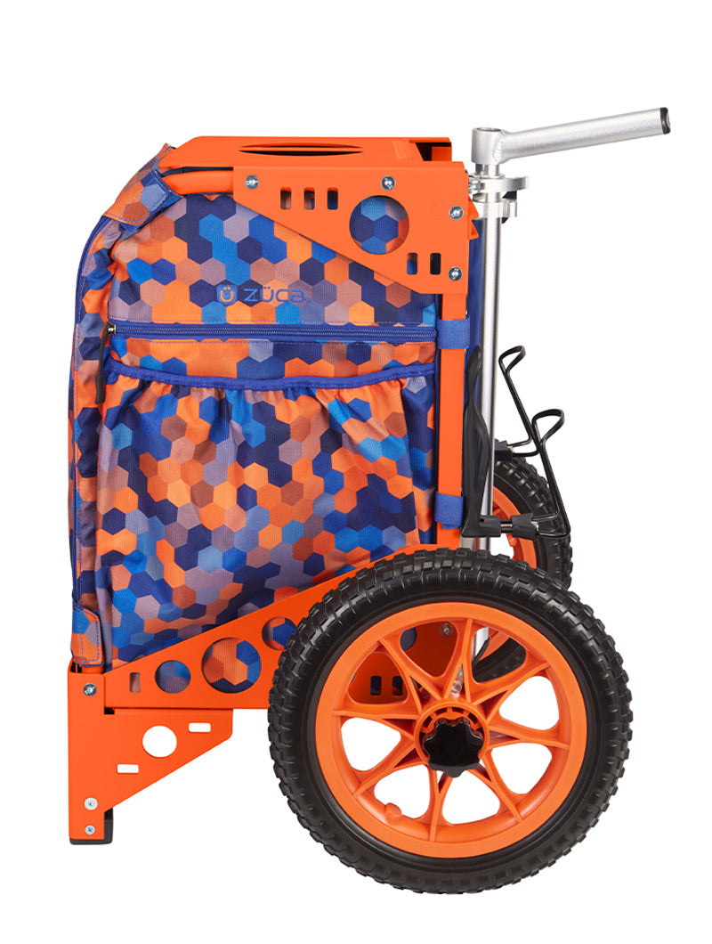 Garrett Gurthie Disc Golf Cart - orange/orange wheels