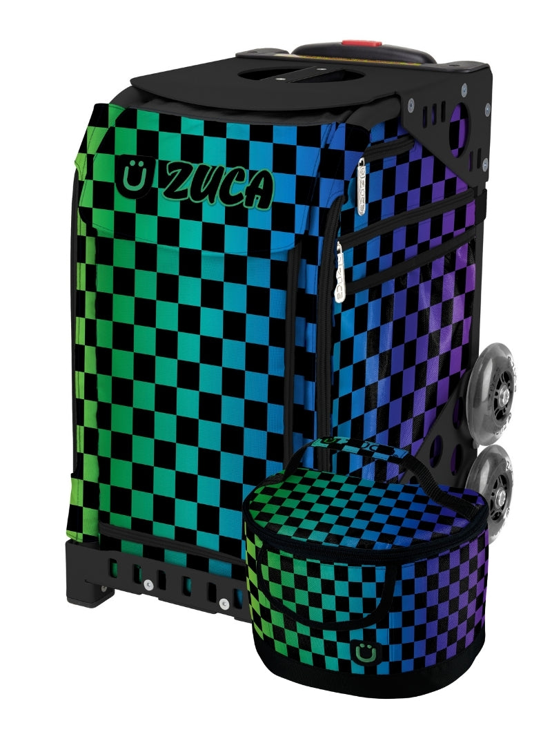 Glitch Grid Sport + Lunchbox - Black_frame_non-flashing_wheels