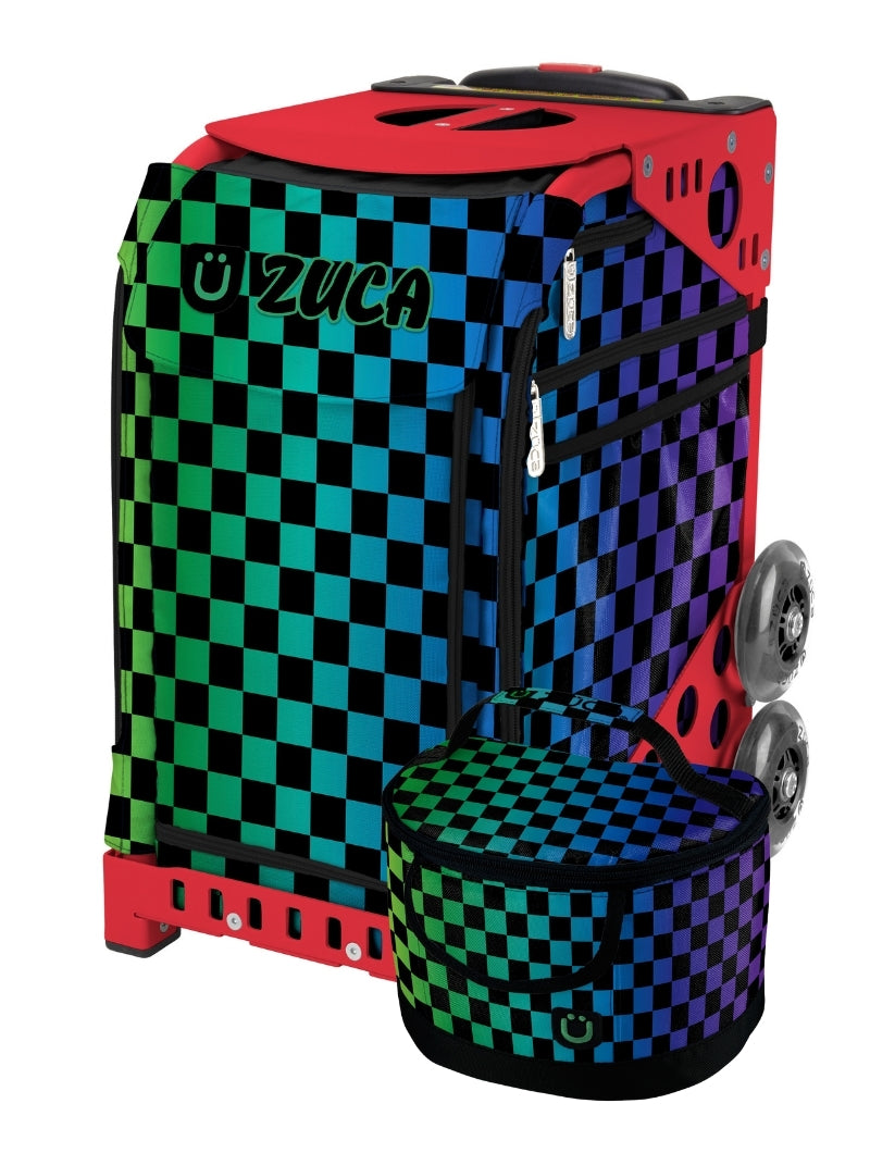 Glitch Grid Sport + Lunchbox - Red_frame_flashing_wheels