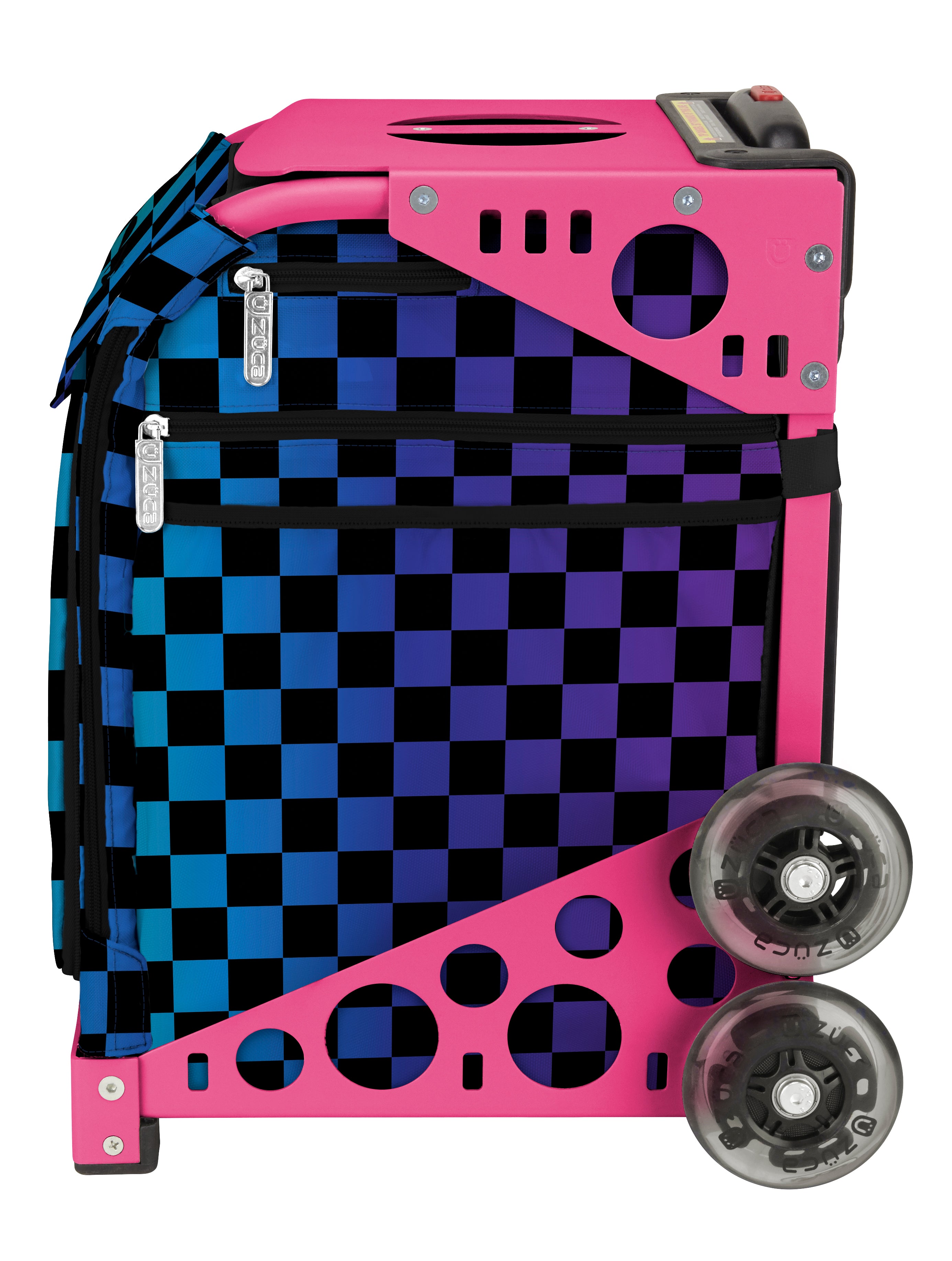 Glitch Grid Sport + Lunchbox - Pink_frame_flashing_wheels