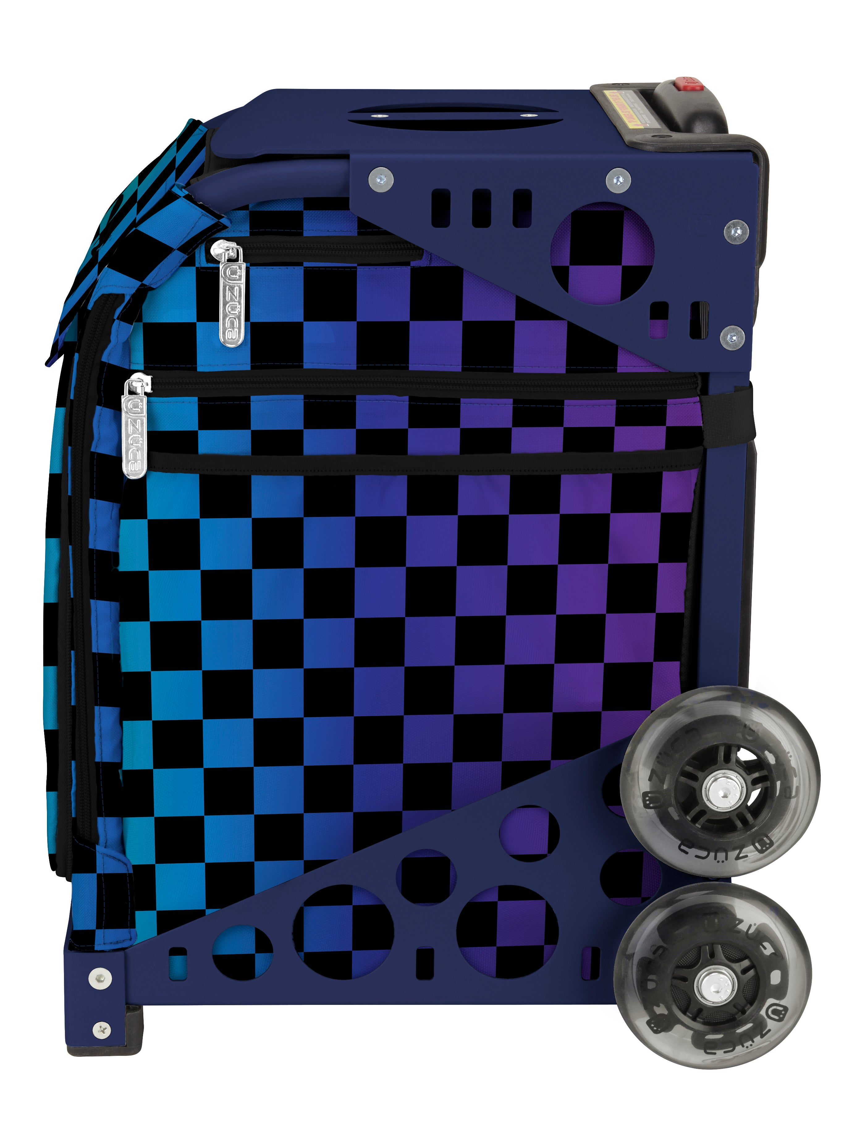 Glitch Grid Sport + Lunchbox - Navy_frame_flashing_wheels