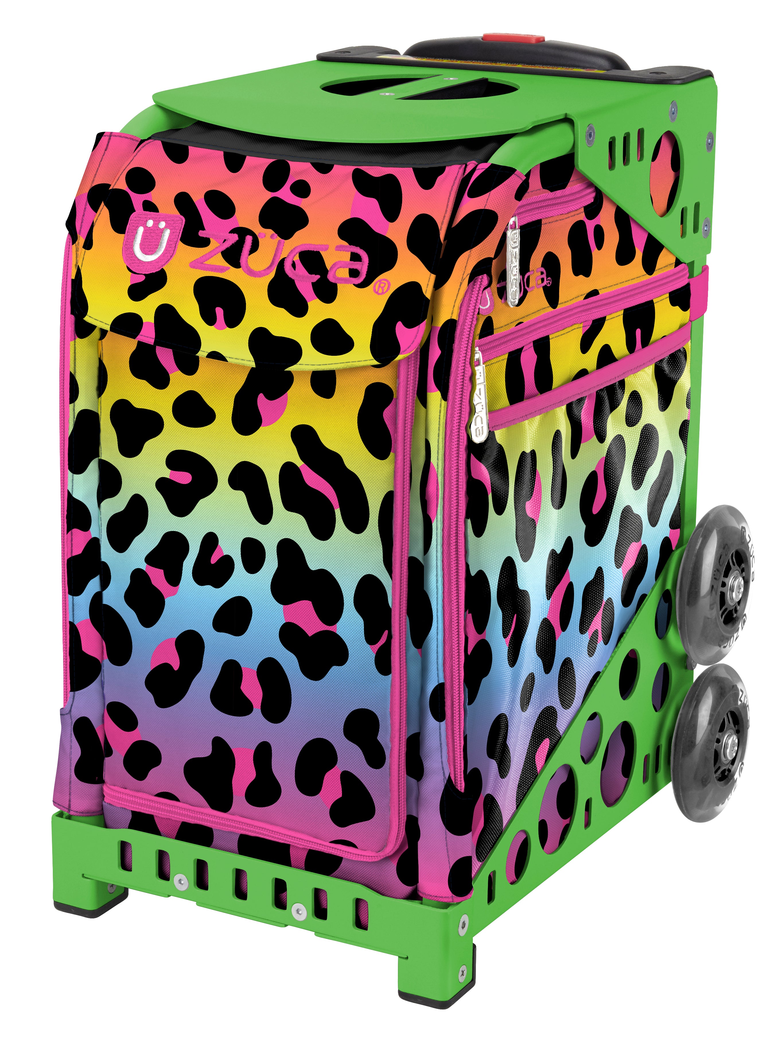 Jungle Jam Sport - Green_frame_flashing_wheels