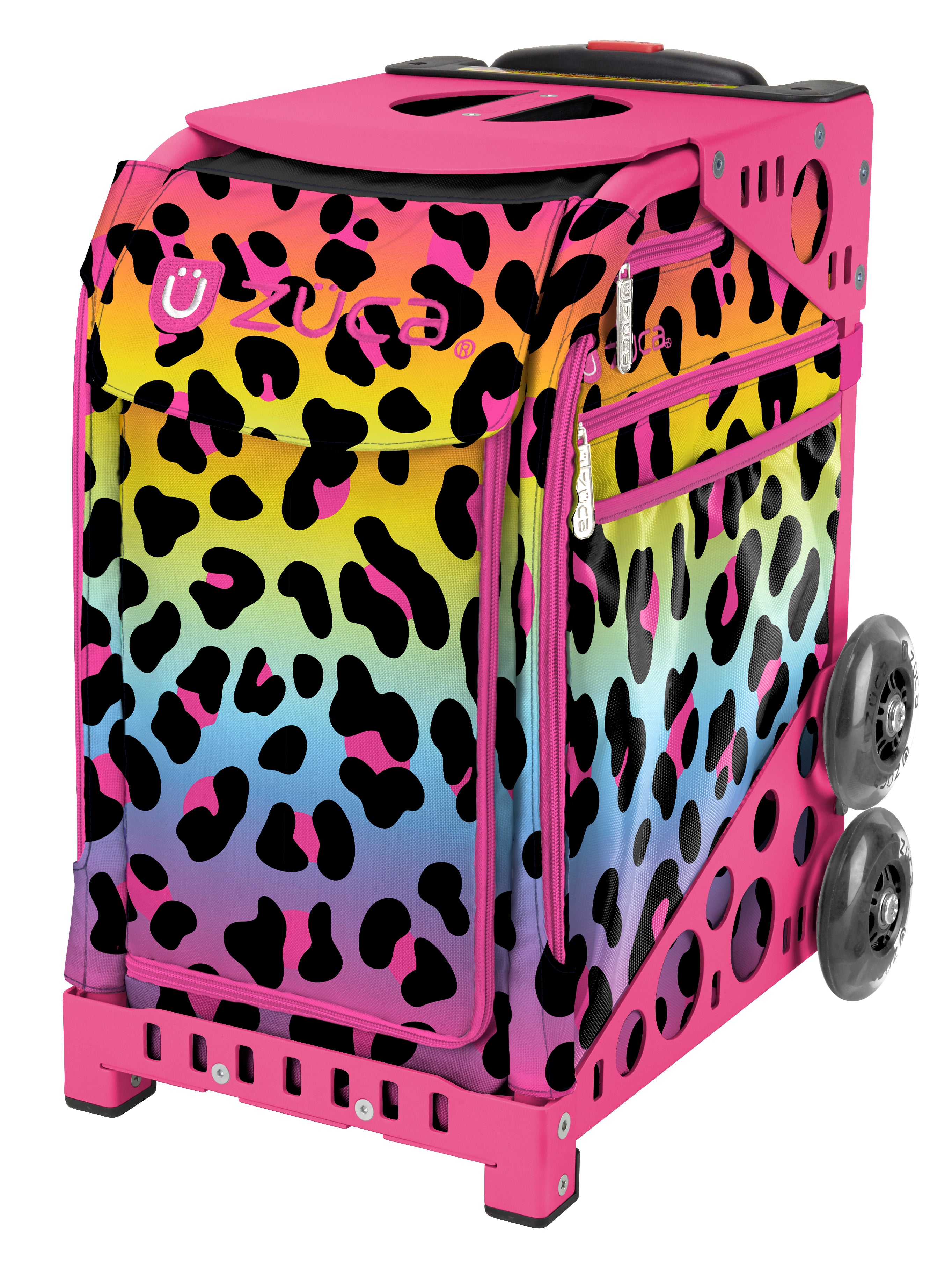 Jungle Jam Sport - Pink_frame_flashing_wheels