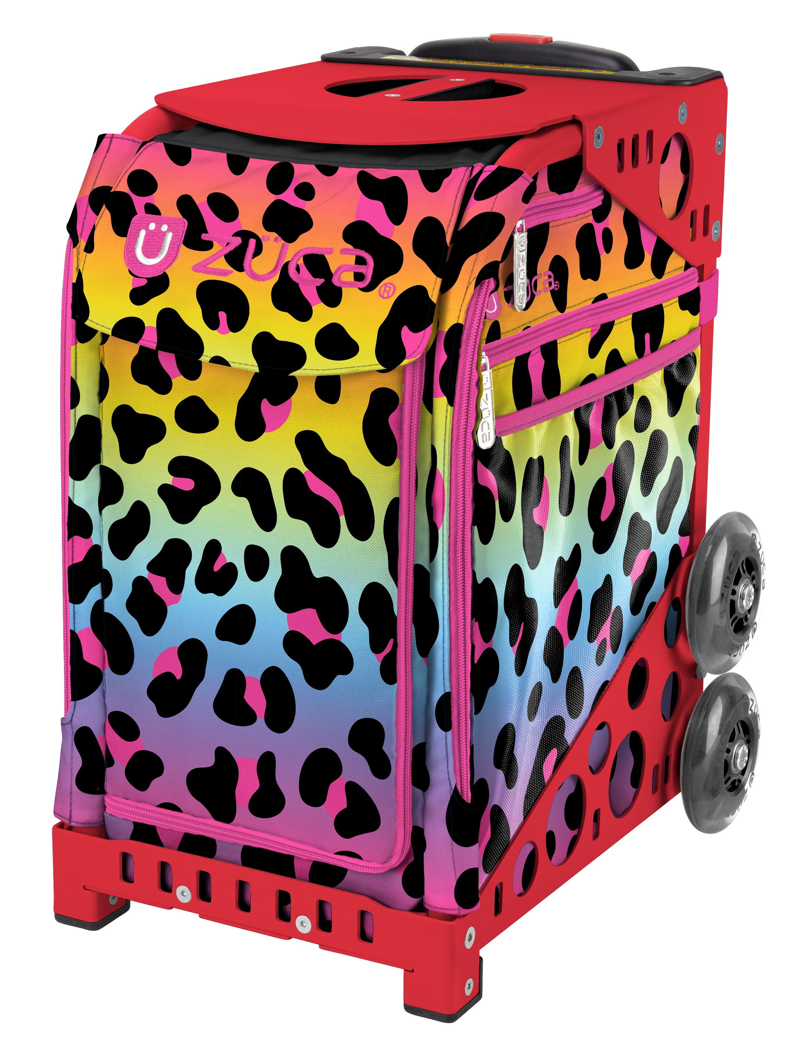 Jungle Jam Sport - Red_frame_flashing_wheels