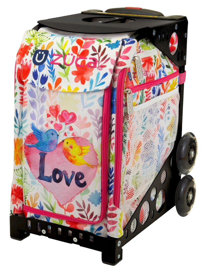 Love Birds Sport - Black_frame_flashing_wheels