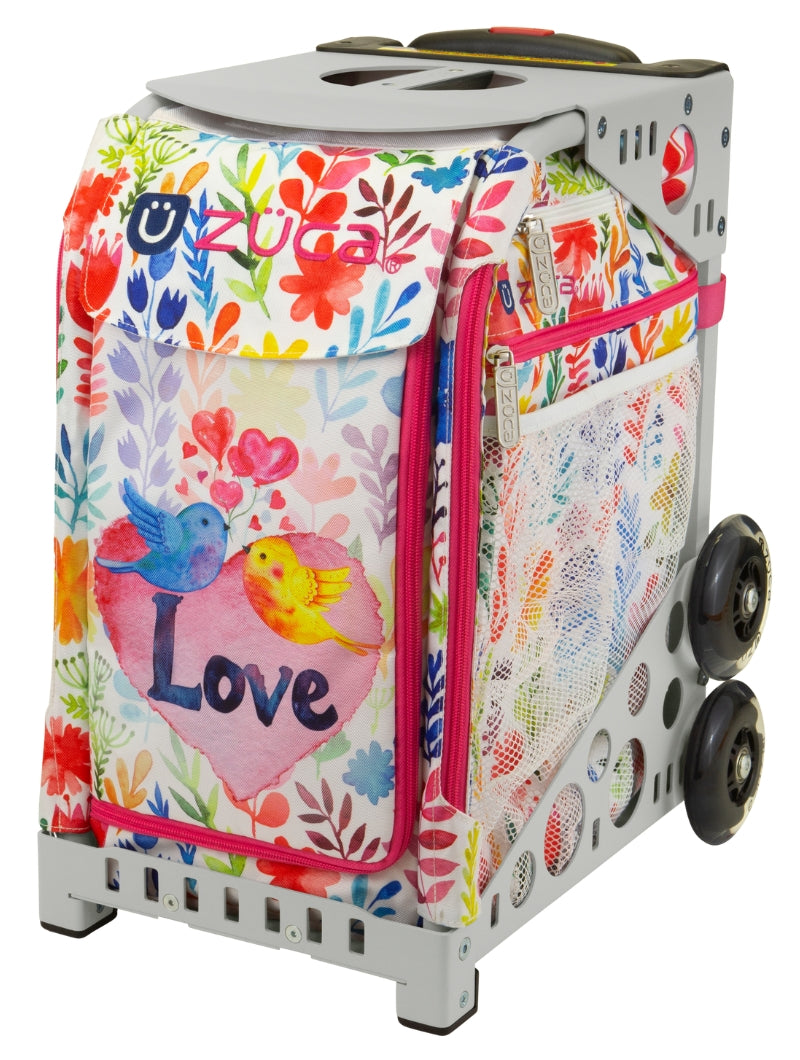 Love Birds Sport - Gray_frame_flashing_wheels