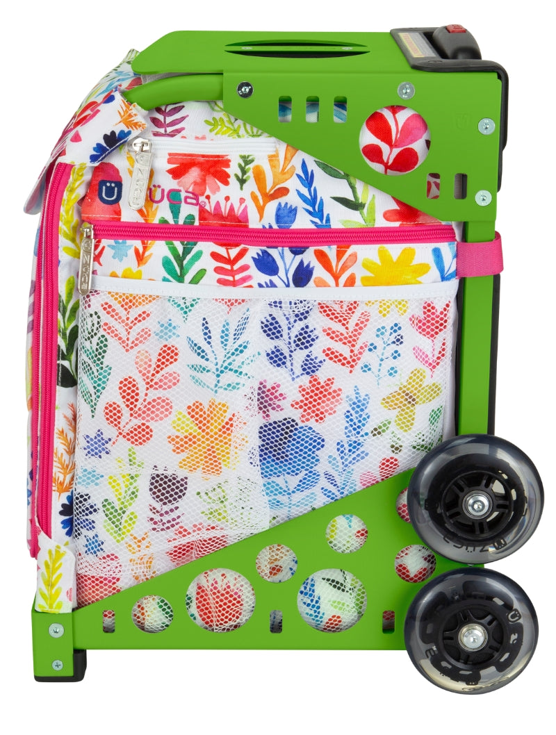 Love Birds Sport - Green_frame_flashing_wheels