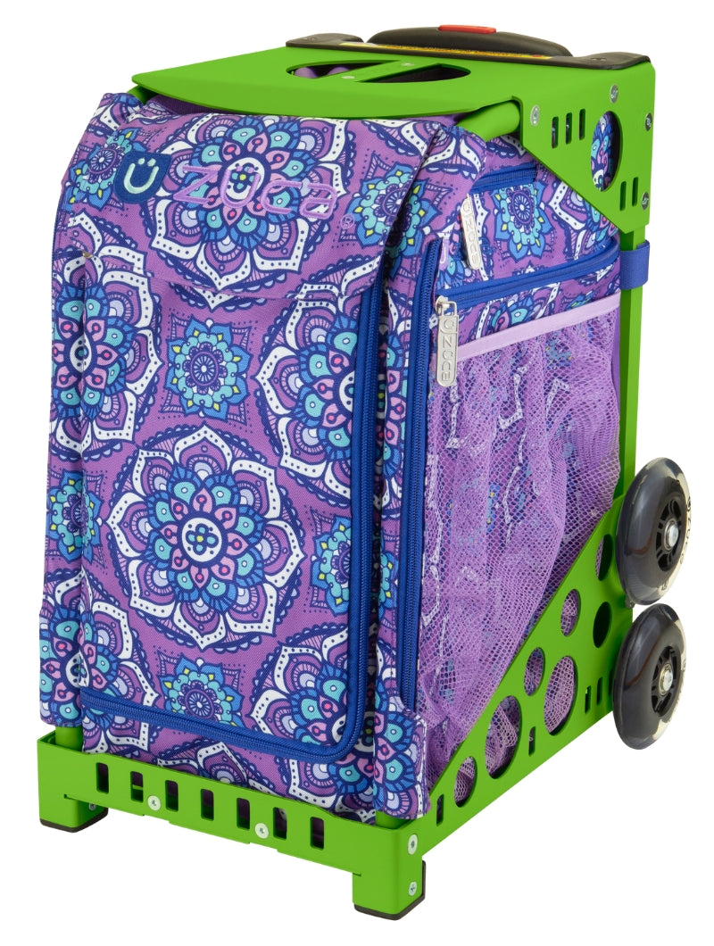 Mandala Sport - Green_frame_flashing_wheels