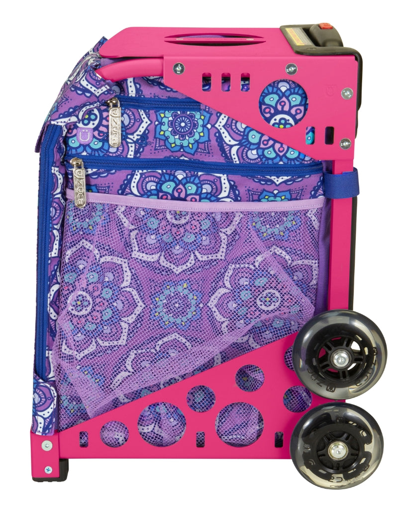 Mandala Sport - Pink_frame_flashing_wheels