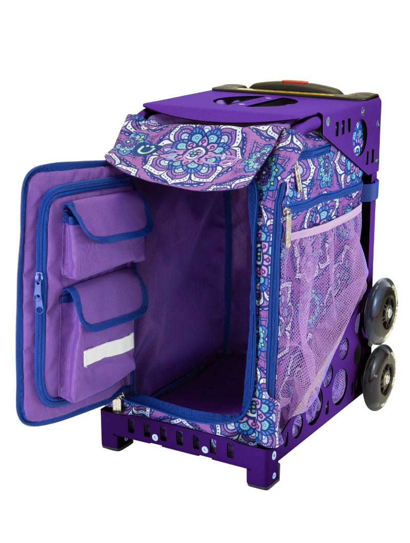 Mandala Sport - Purple_frame_flashing_wheels