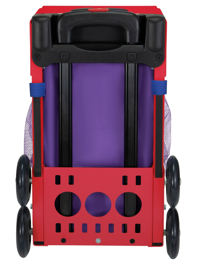 Mandala Sport - Red_frame_flashing_wheels
