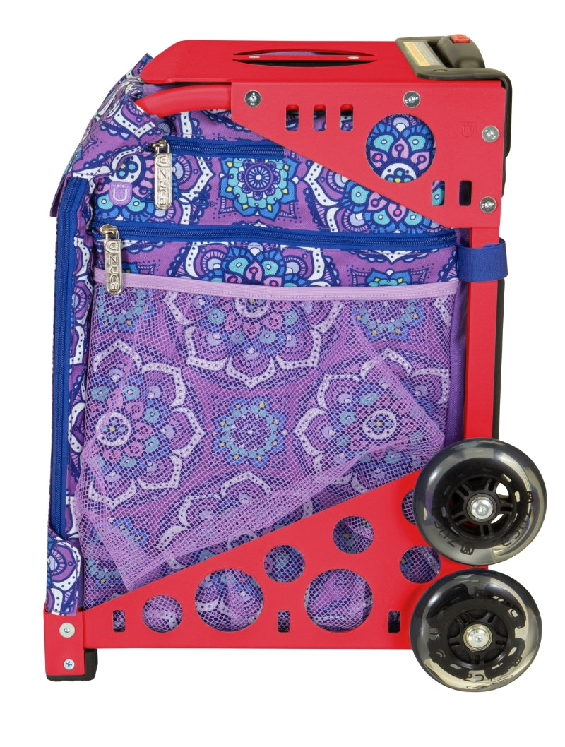 Mandala Sport - Red_frame_flashing_wheels