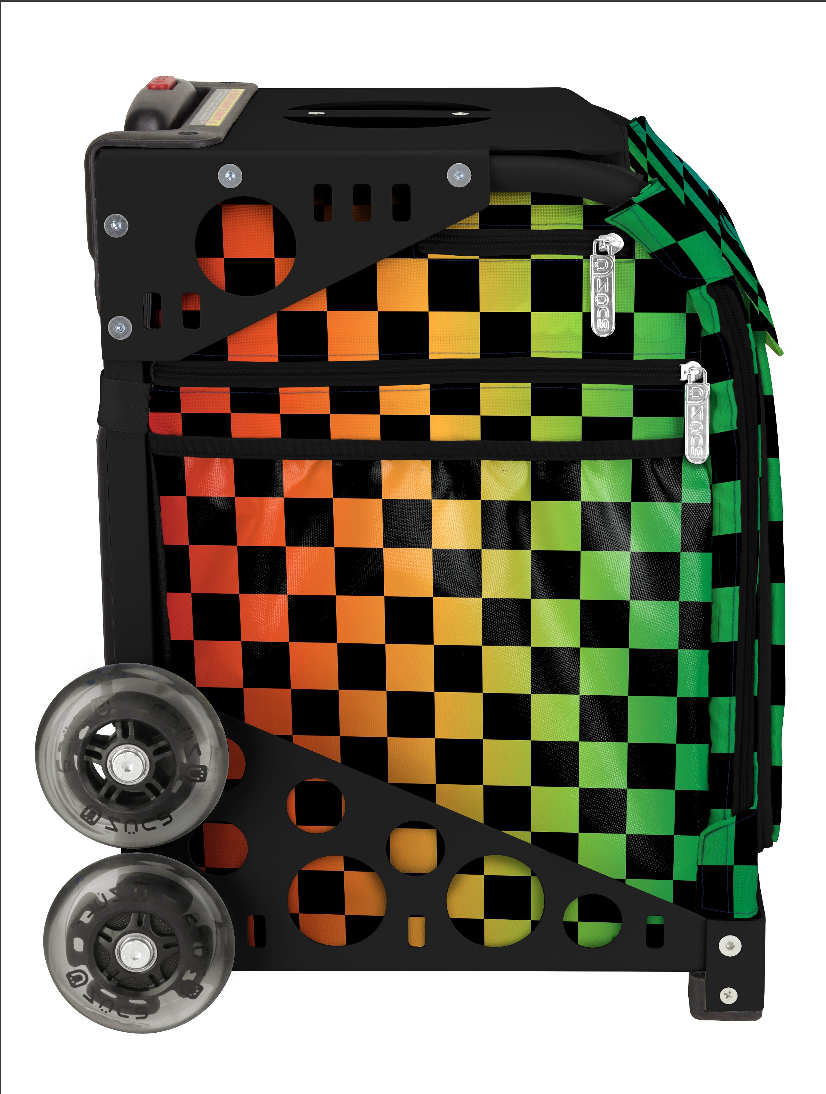 Glitch Grid Sport + Lunchbox - Black_frame_flashing_wheels