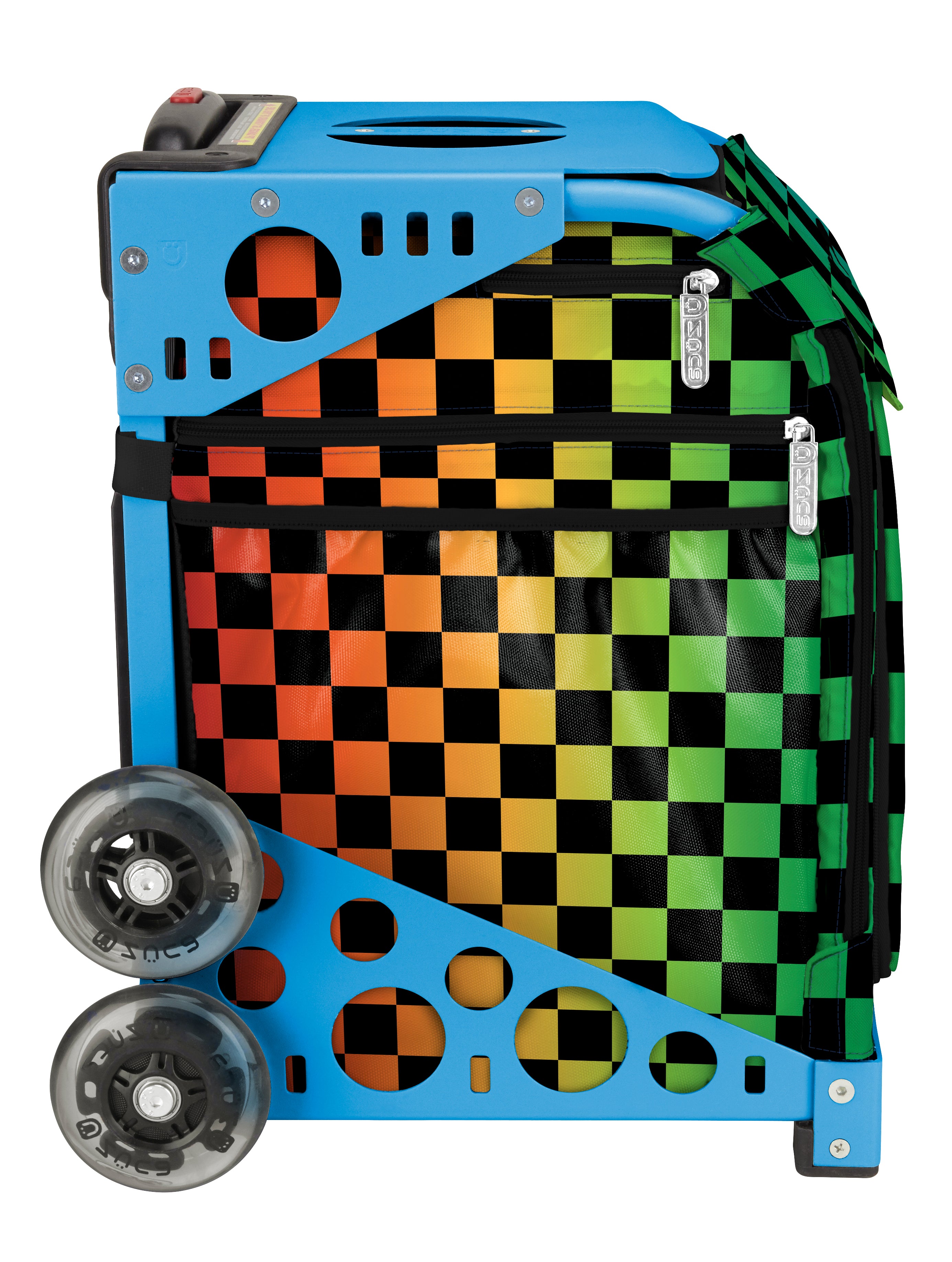 Glitch Grid Sport + Lunchbox - Blue_frame_flashing_wheels