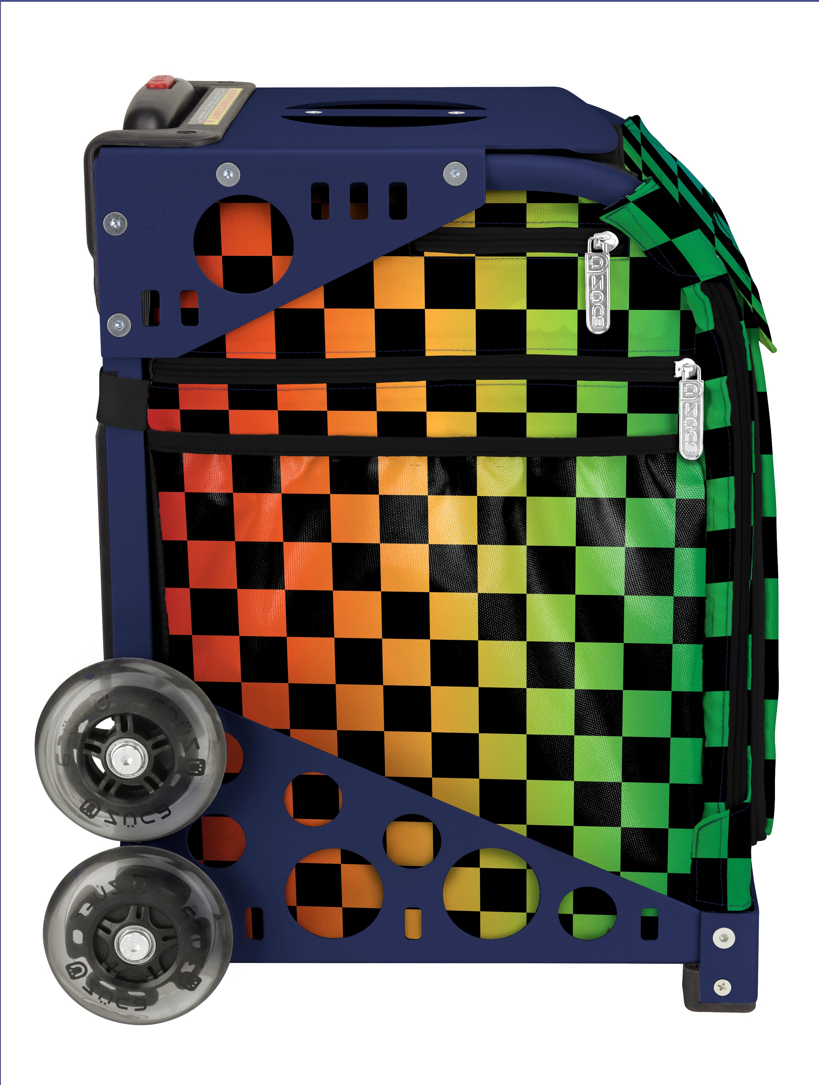 Glitch Grid Sport + Lunchbox - Navy_frame_flashing_wheels