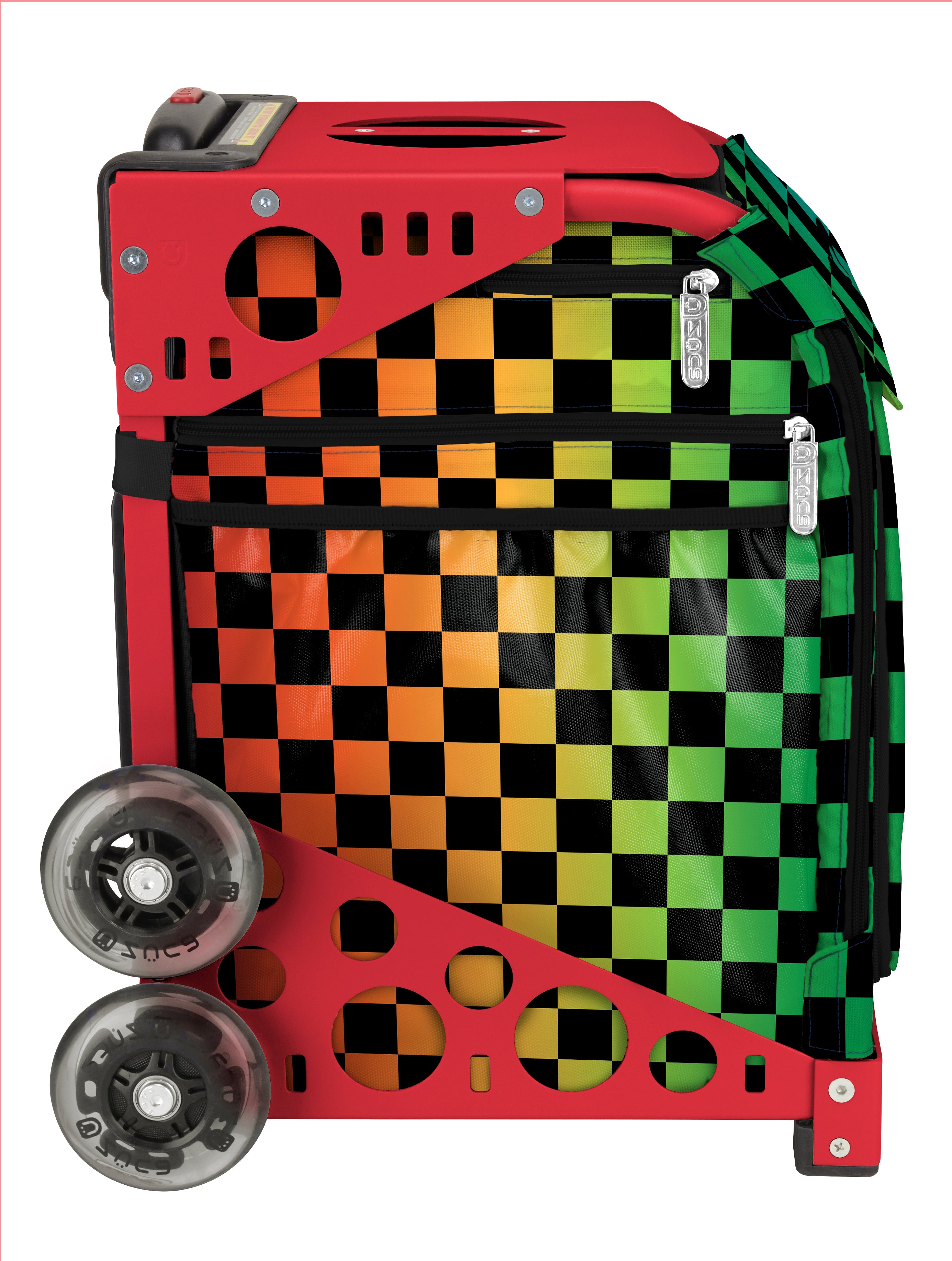 Glitch Grid Sport + Lunchbox - Red_frame_flashing_wheels