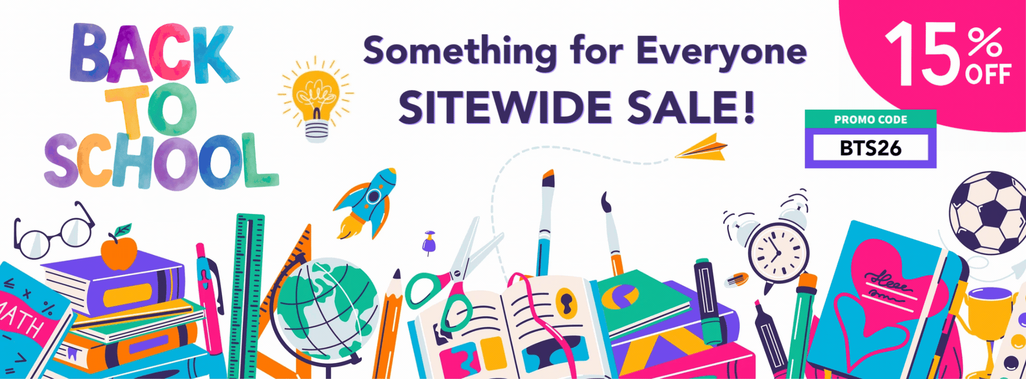 Back-to-School Sitewide Sale!