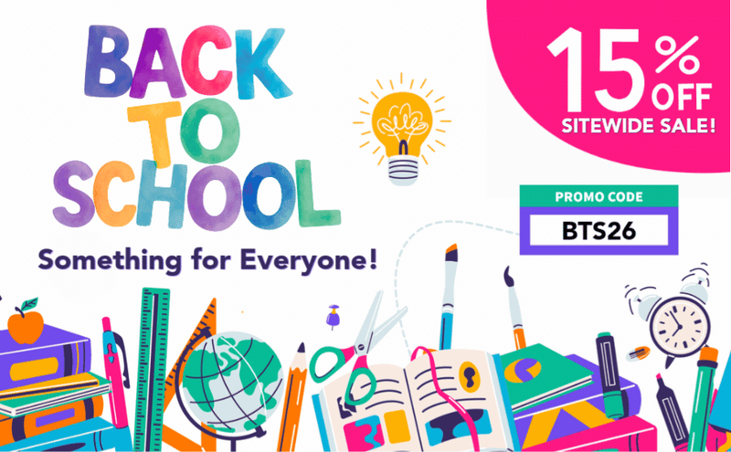 Back-to-School Sitewide Sale!
