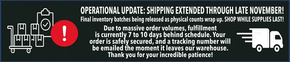 Shipping Update Banner