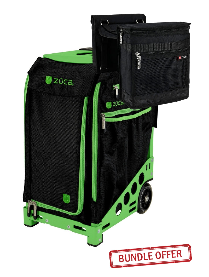 Cornhole Pro Black-Green/Green Black Bundle