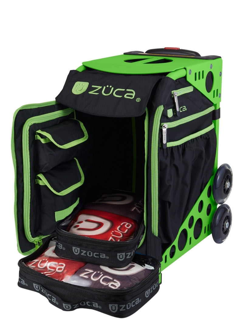 Cornhole Sport Black - Black Non-Flashing Wheels | Shop ZÜCA Bags