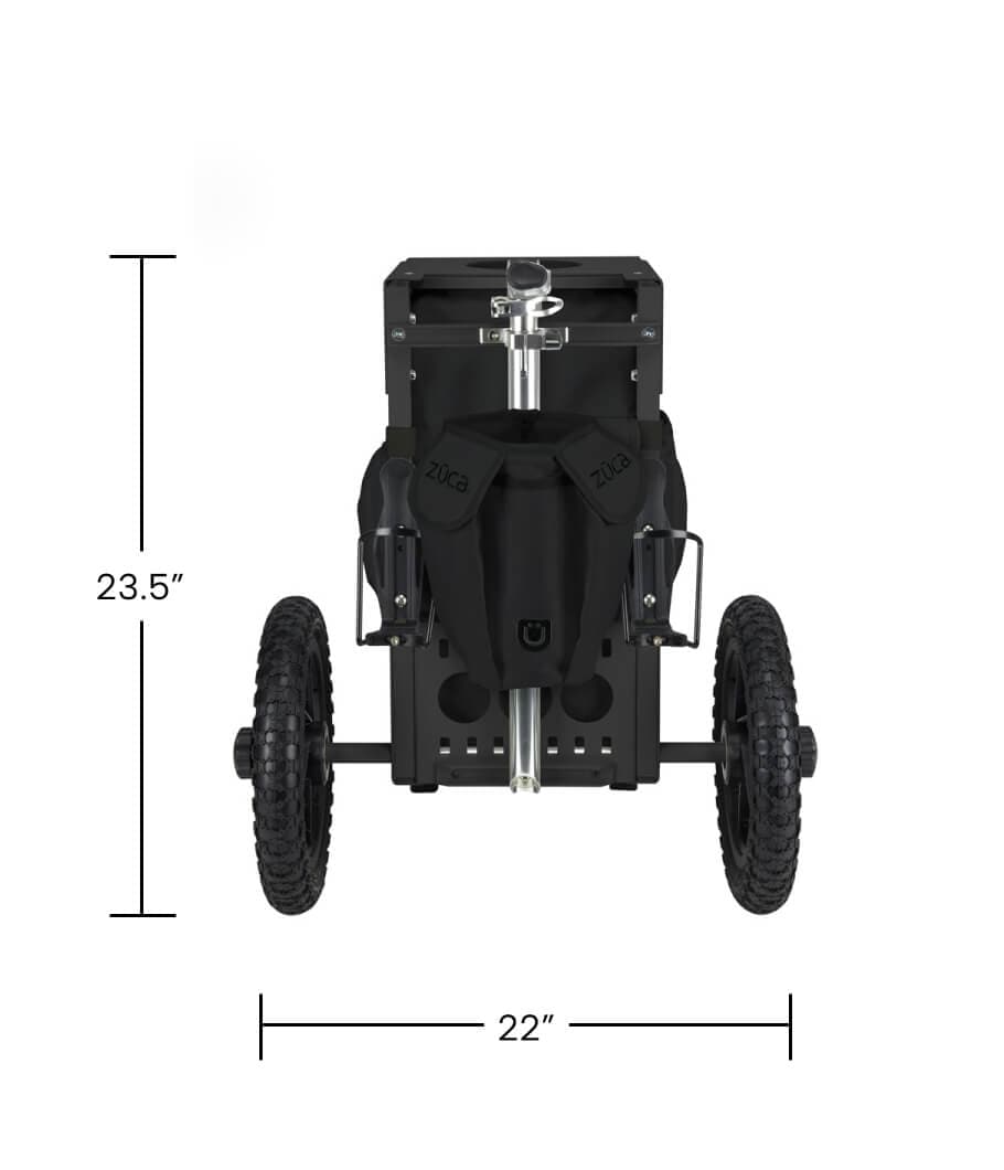 Disc Golf Cart Gunmetal | Shop ZÜCA Bags
