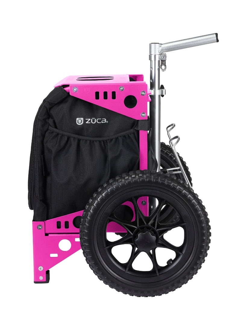 Compact Cart Black - neon pink