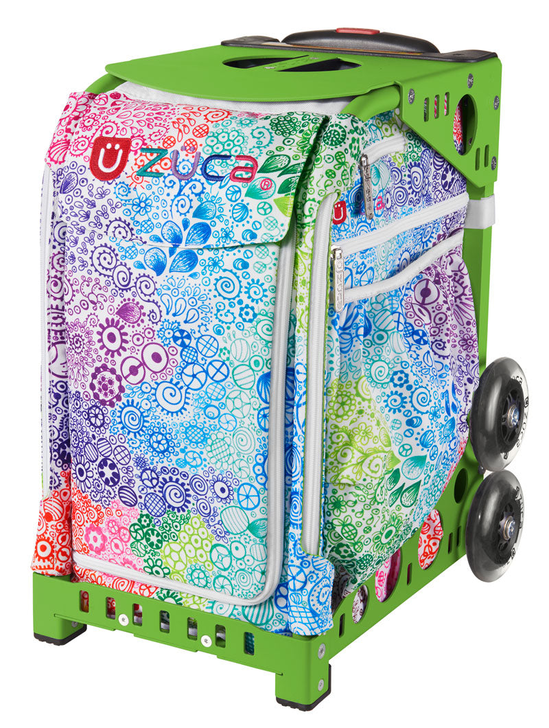 Build My Zuca - Sport Model Color Explosion BYO - Green_frame_flashing_wheels