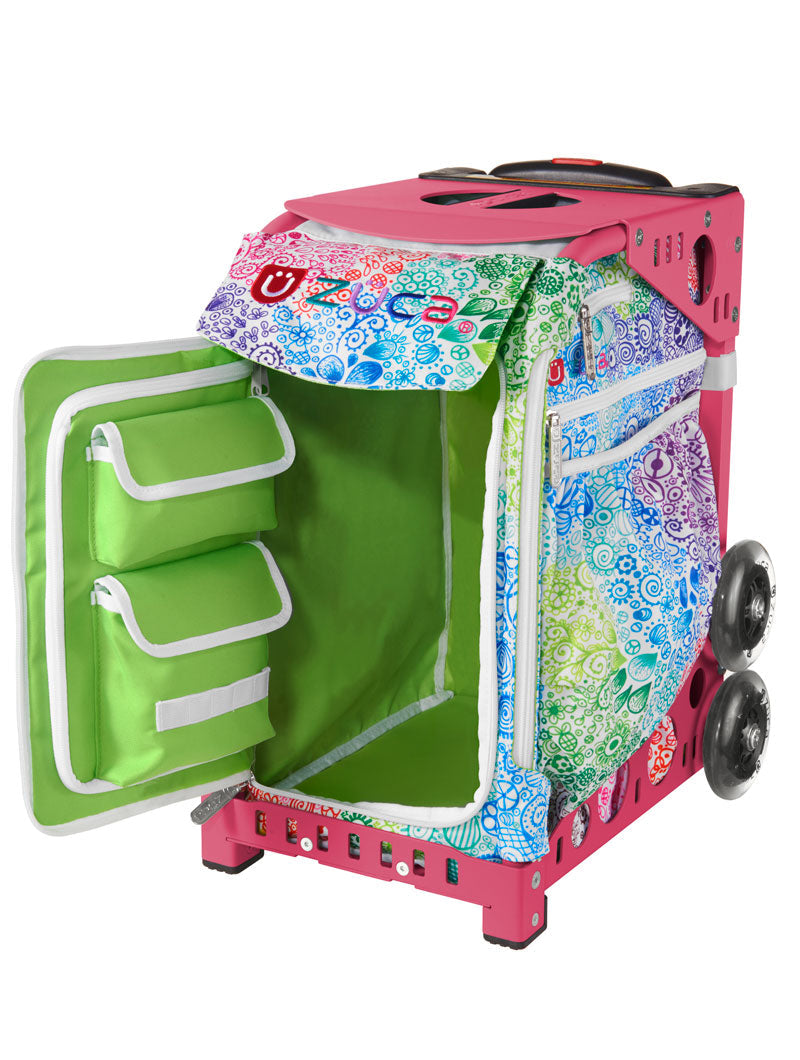 Build My Zuca - Sport Model Color Explosion BYO - Pink_frame_flashing_wheels