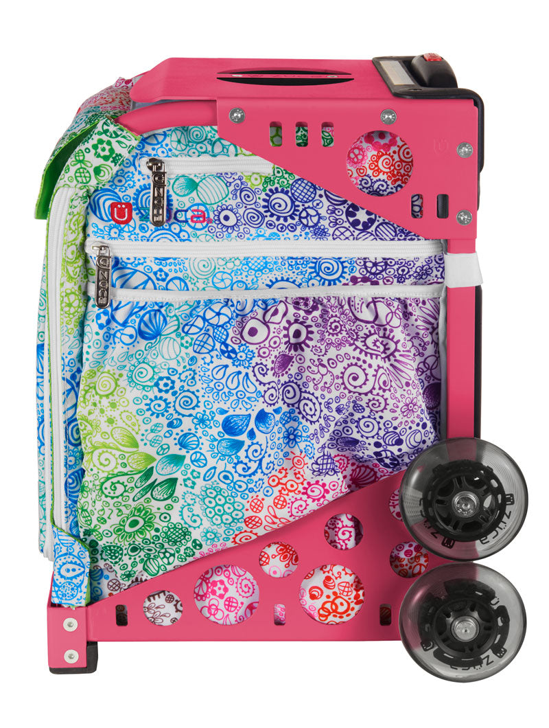 Build My Zuca - Sport Model Color Explosion BYO - Pink_frame_flashing_wheels