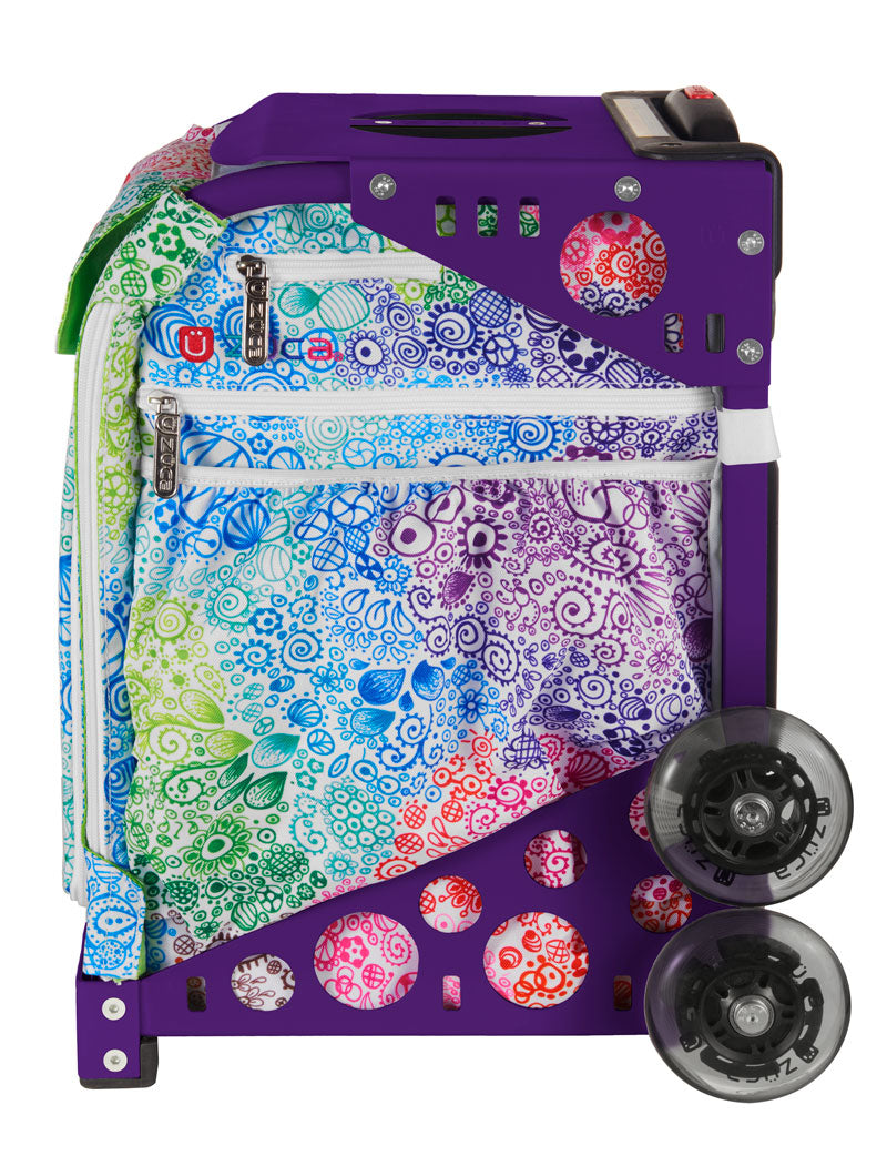 Build My Zuca - Sport Model Color Explosion BYO - Purple_frame_flashing_wheels