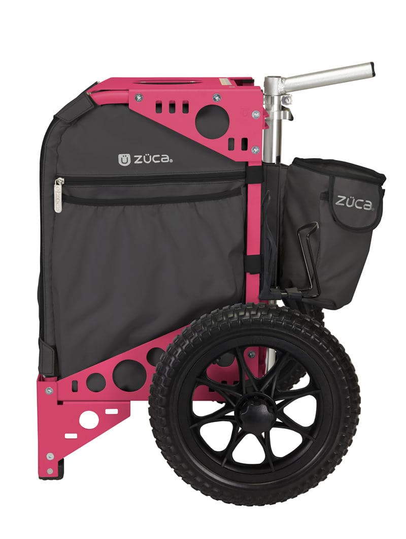 Disc Golf Cart Gunmetal - pink