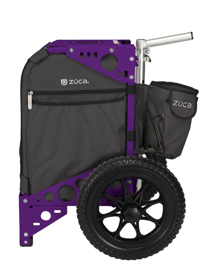 Disc Golf Cart Gunmetal - purple