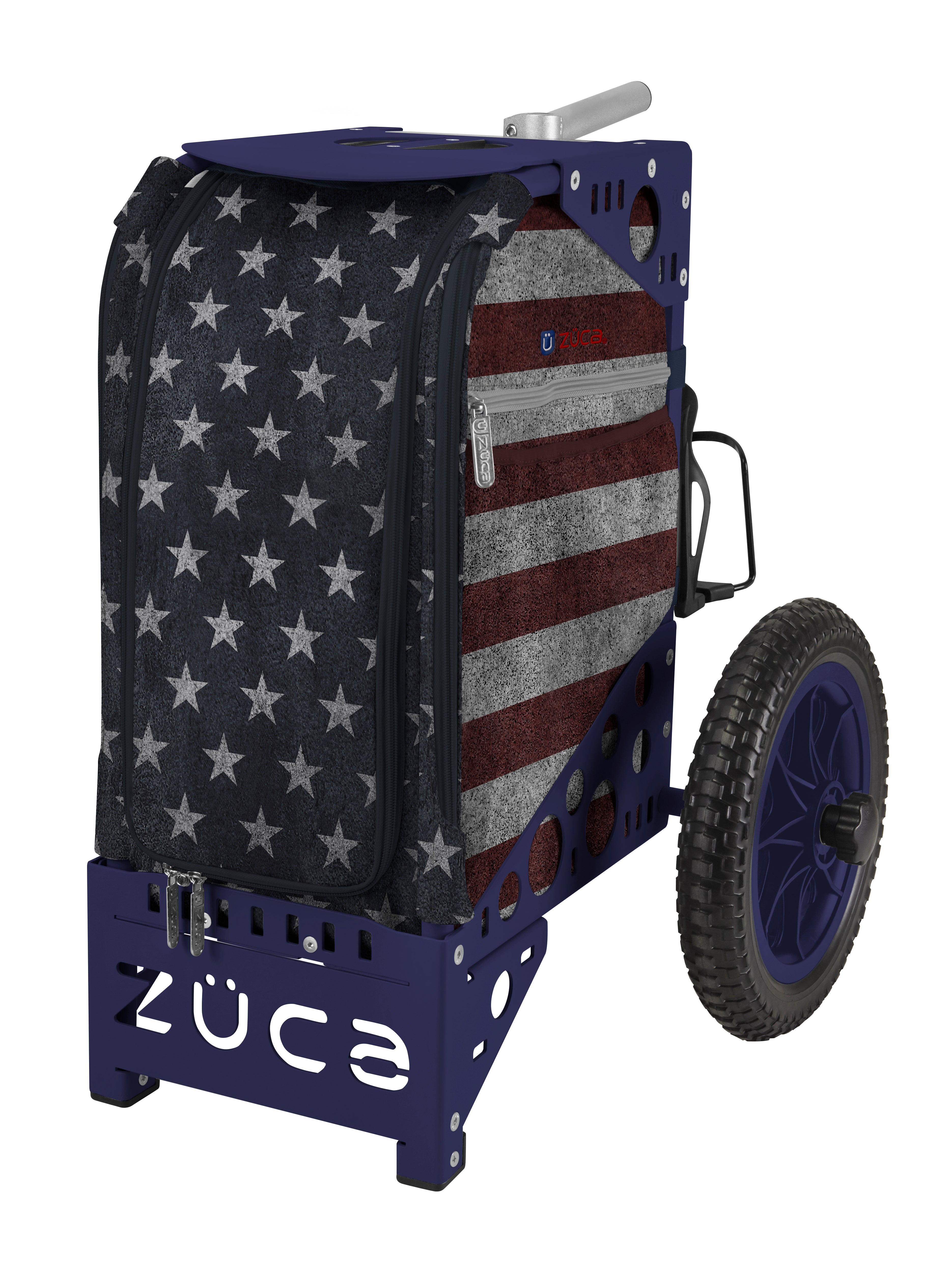 Disc Golf Cart Old Glory - navy