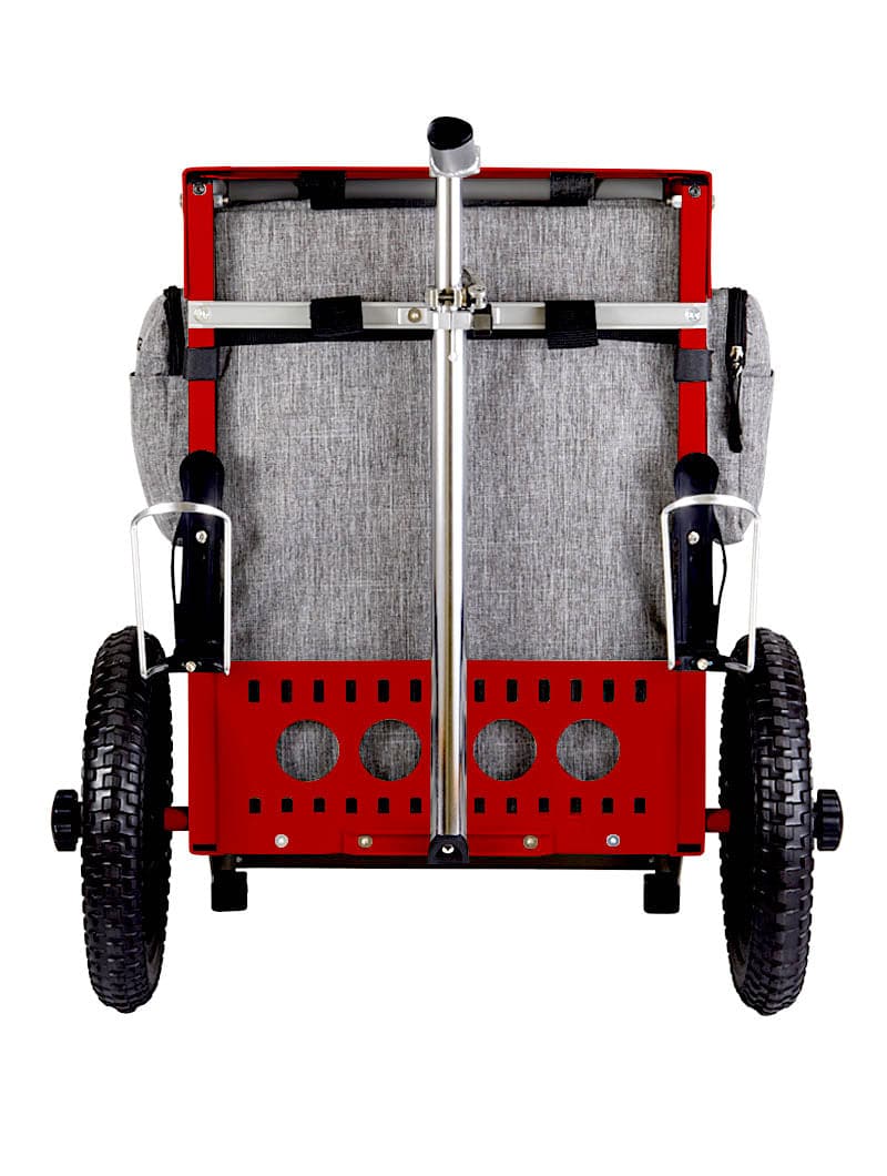 Trekker LG Cart Charcoal - red
