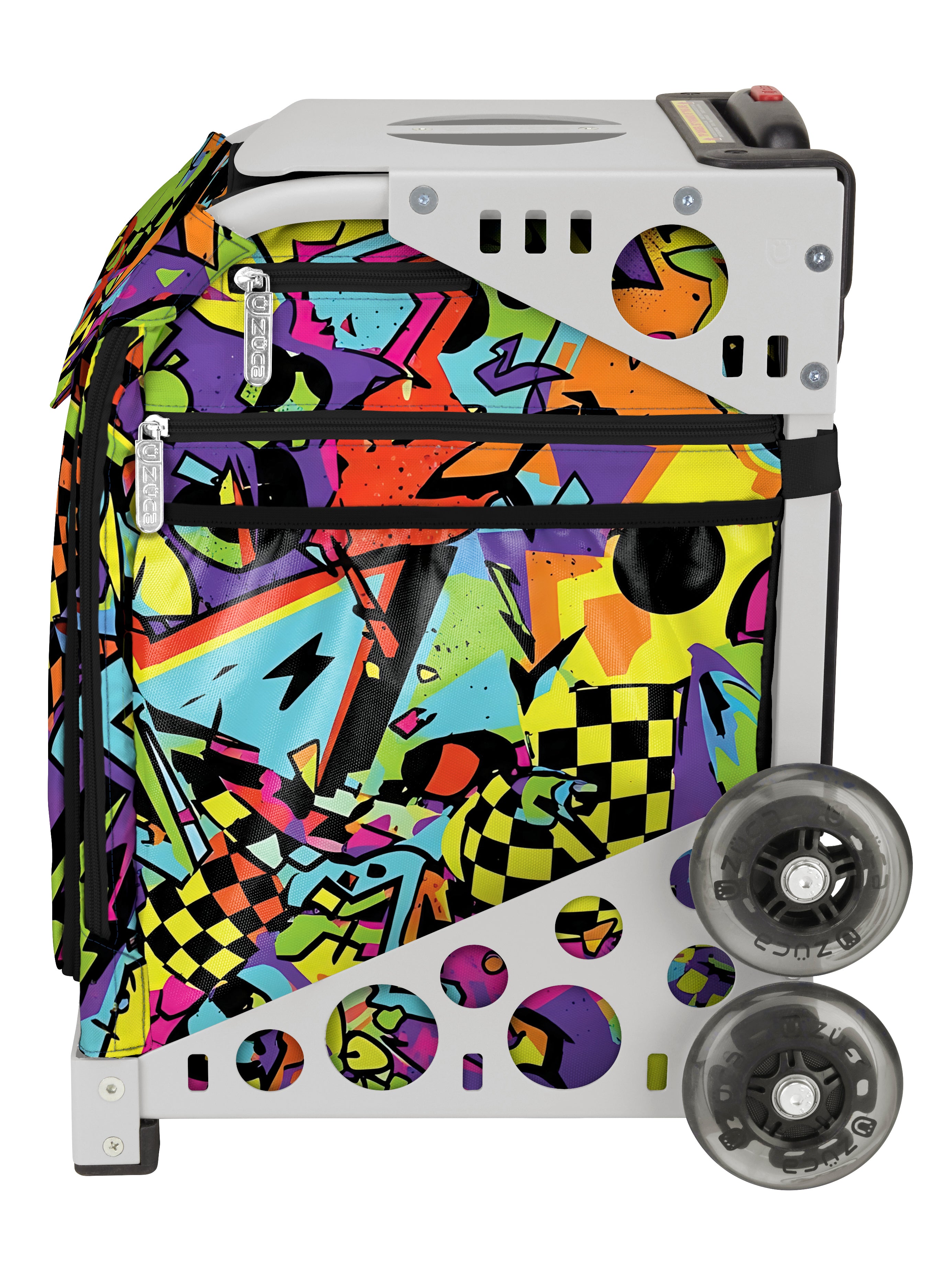 Urban Pulse Sport + Lunchbox - Gray_frame_flashing_wheels