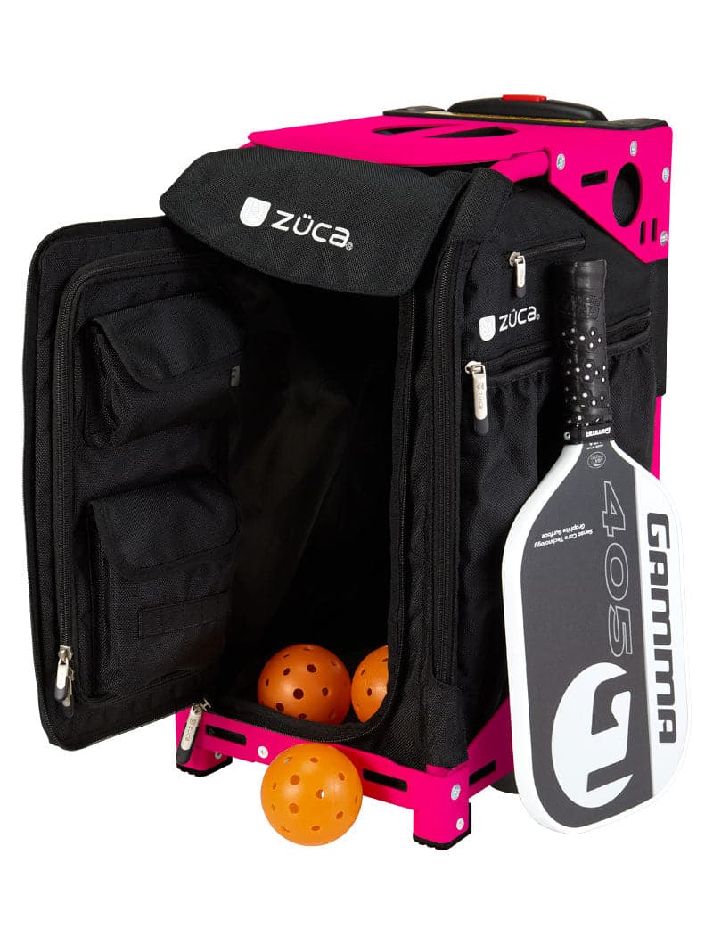 Pickleball Pro Black/Black - neon pink