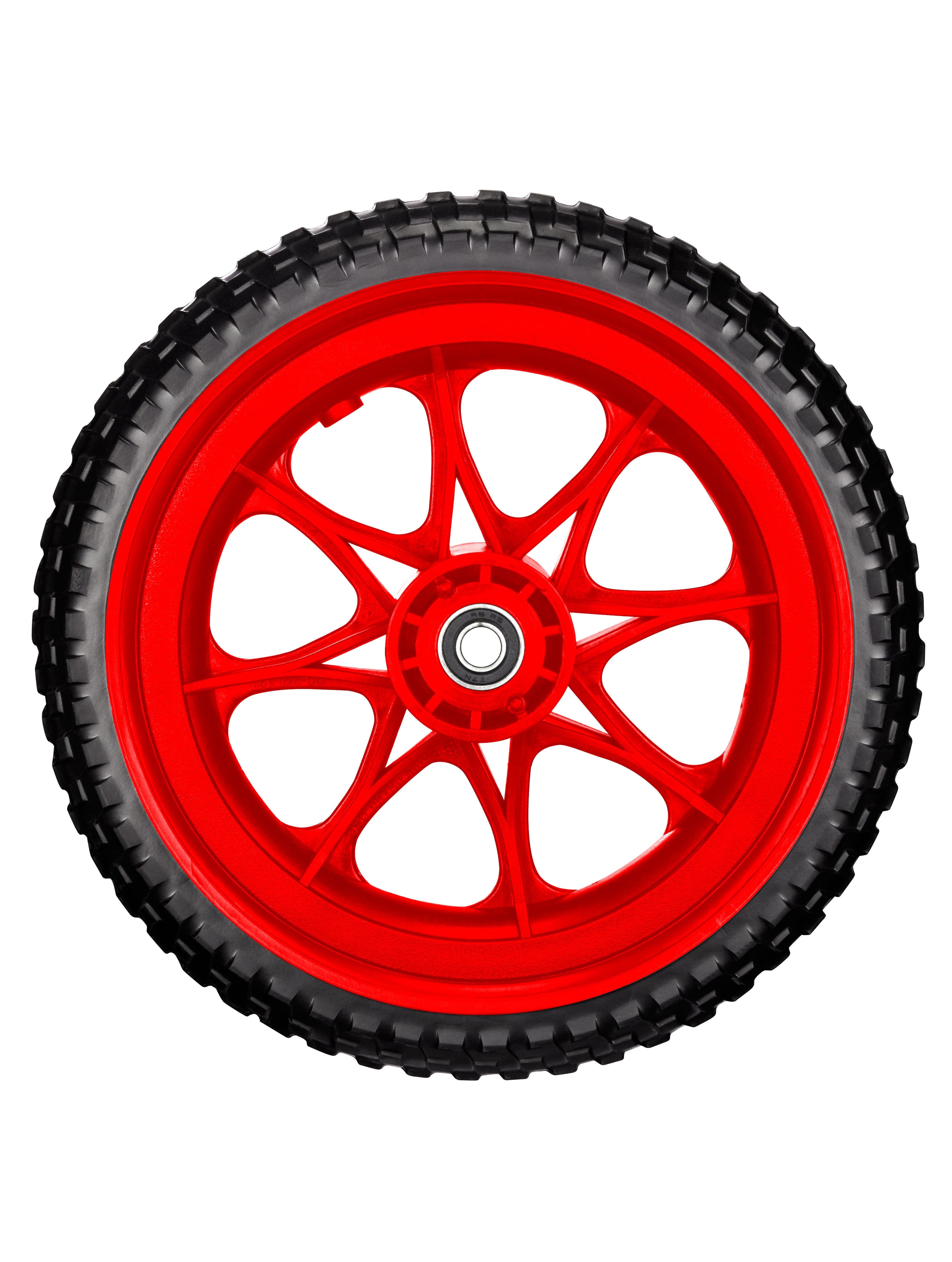 All-Terrain Tubeless Foam Wheel - red