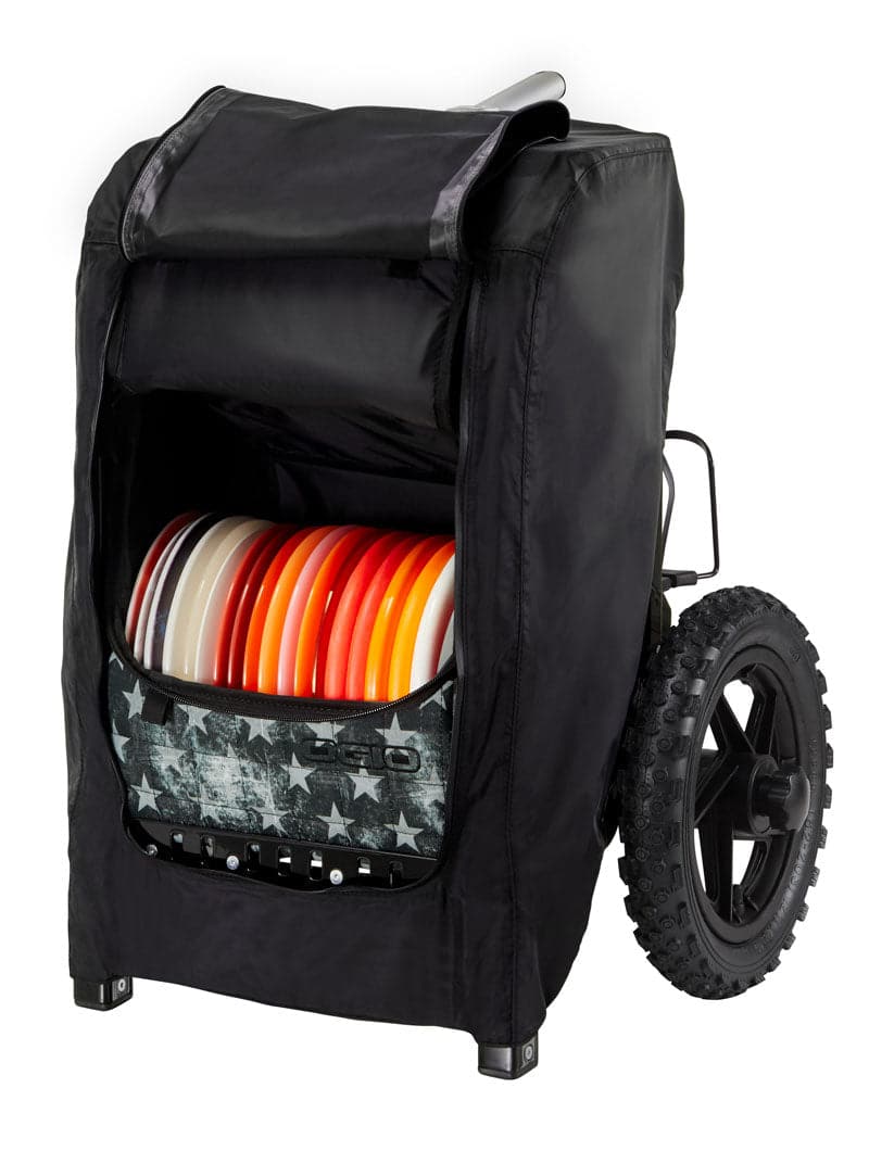 Wheeled backpack outlet cart