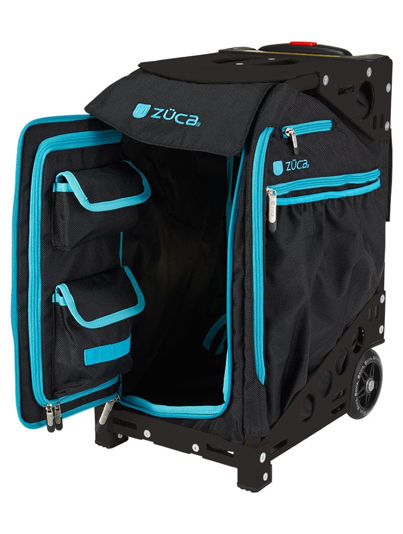 Buy ZÜCA Rolling Pickleball Pro Bag | Blue/Black Frame