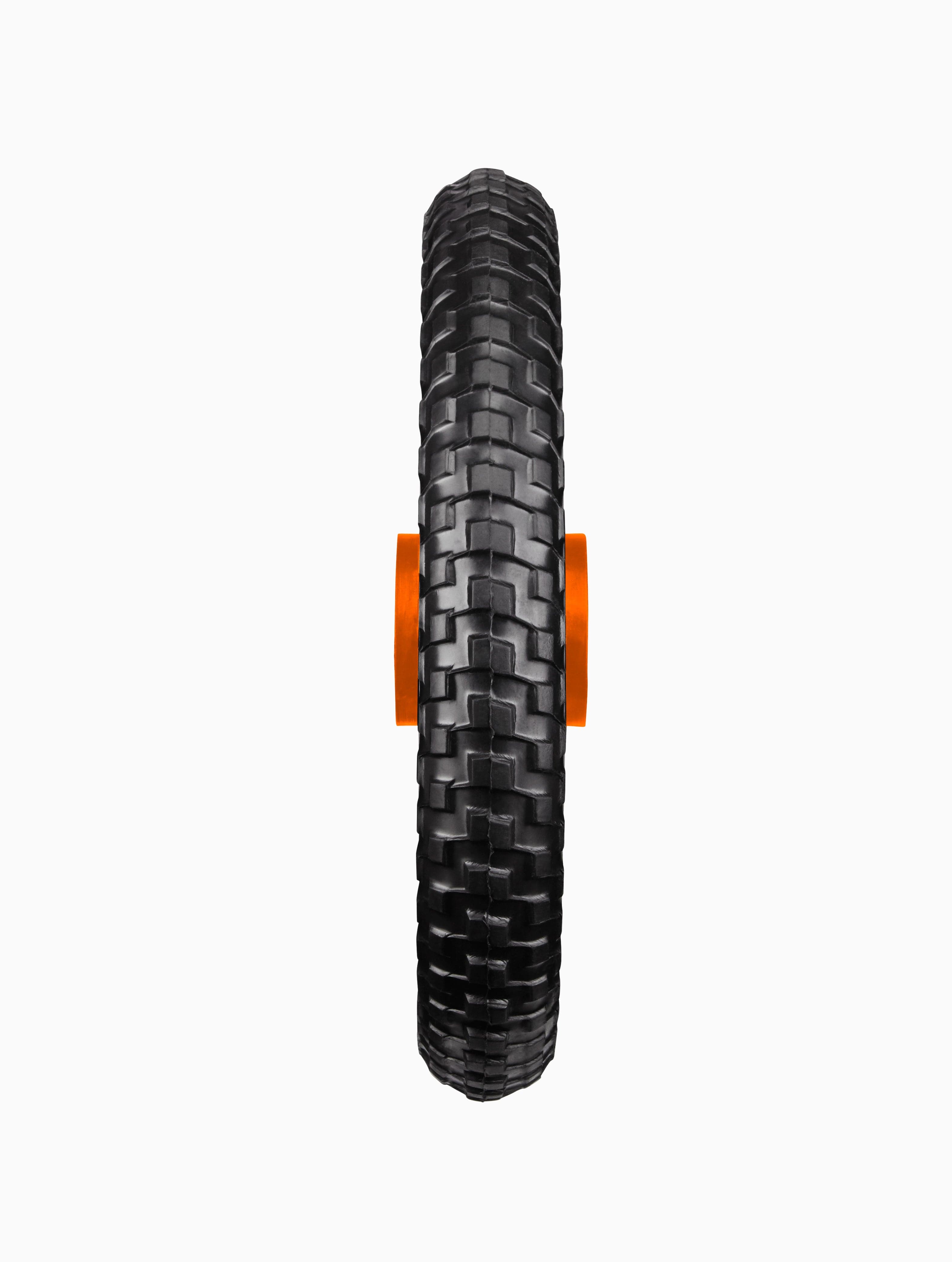 All-Terrain Tubeless Foam Wheel - orange