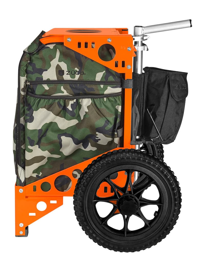 Disc Golf Cart Camo - orange